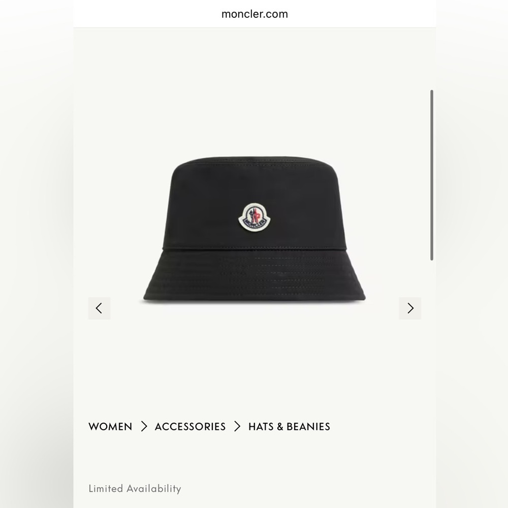 NWOT Moncler Bucket Hat - Picture 2 of 11